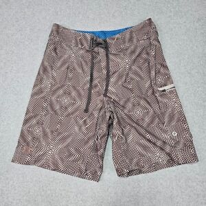 Under Armour Board Shorts Mens 34 Geometric Surfing Beach Swim Trunks No Liner